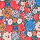 Ткань Красный Flower